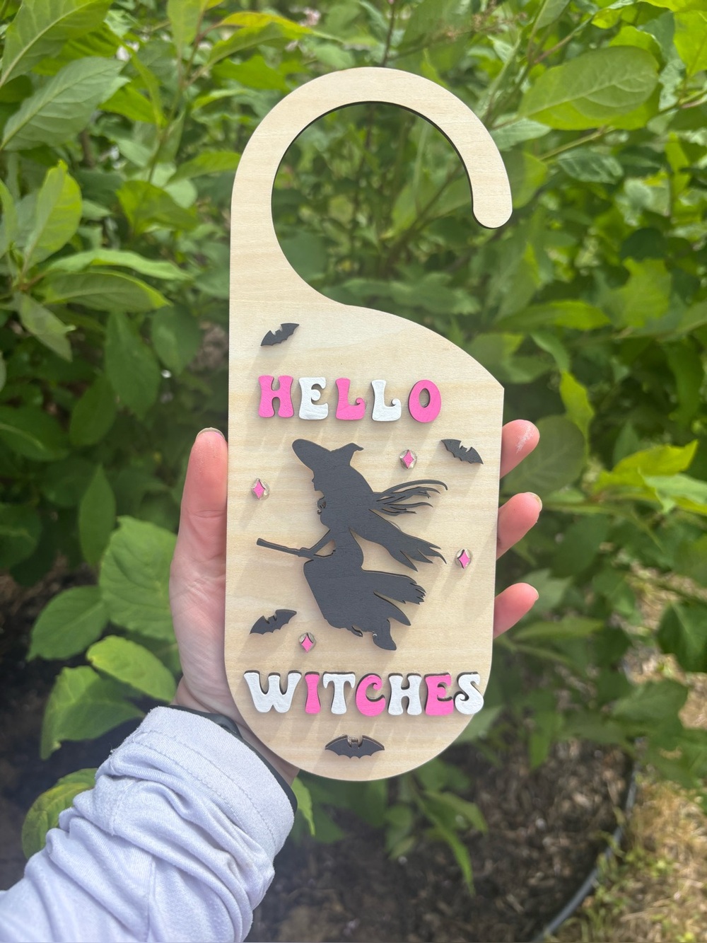 Extra large Halloween door hanger